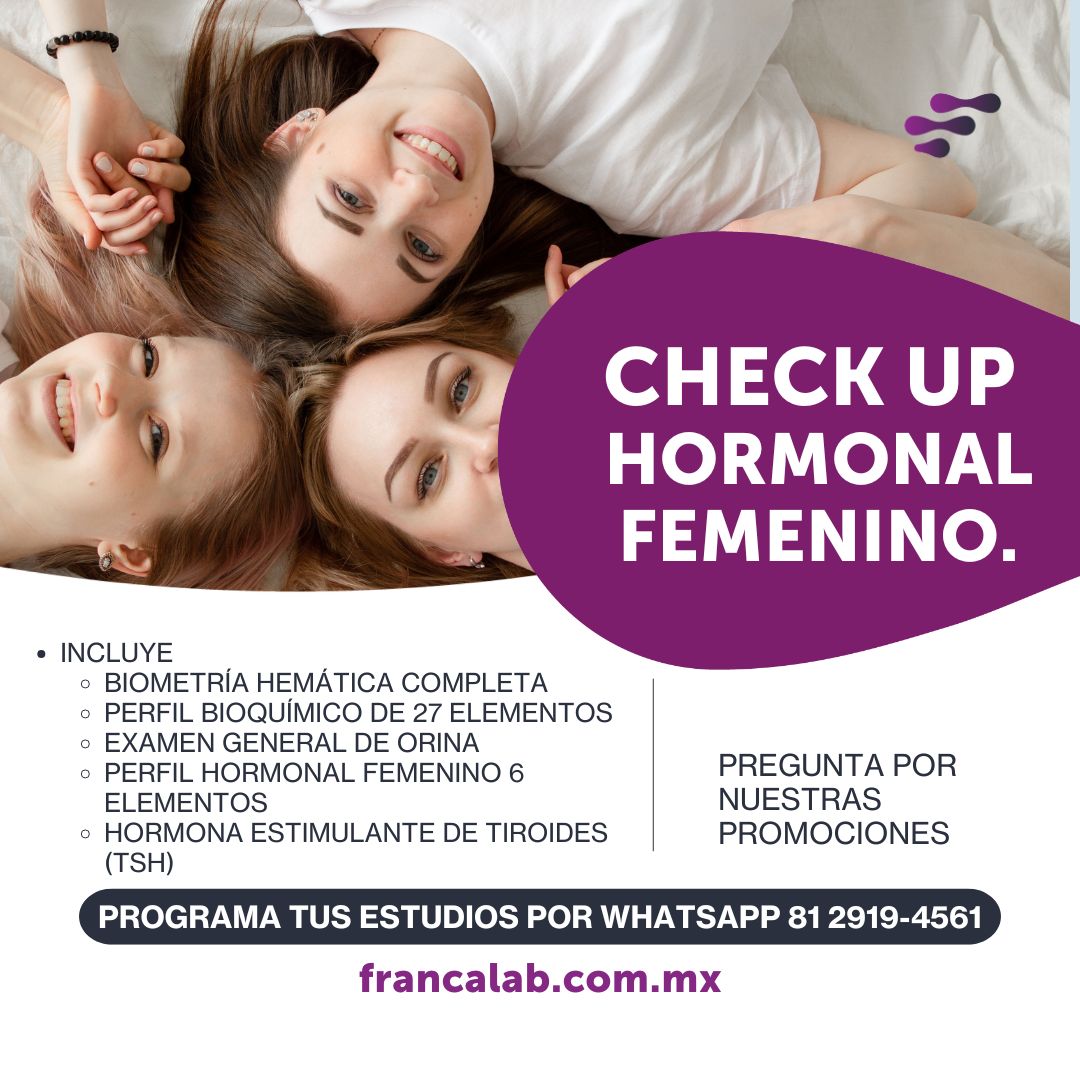 check up hormonal femenino